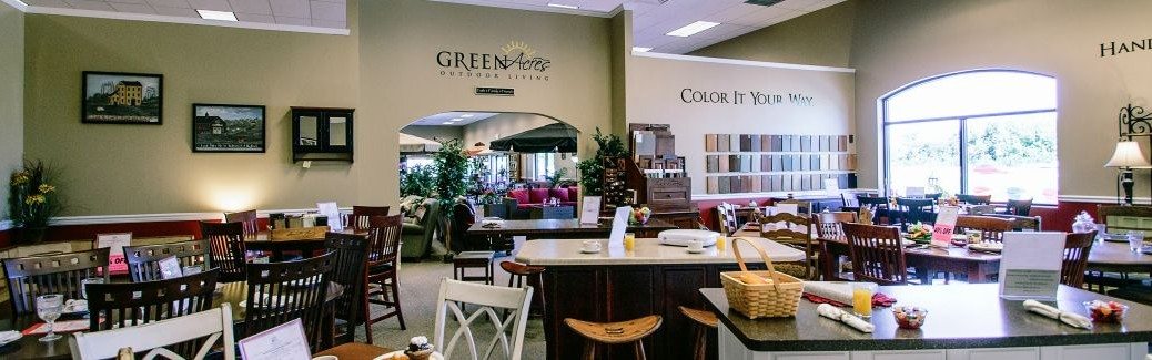 Green Acres show room display.