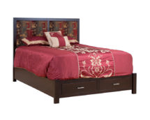 Tuscany Upholstered Low Bed.