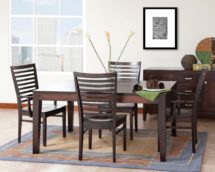 Tuscany dining set with table and chairs.