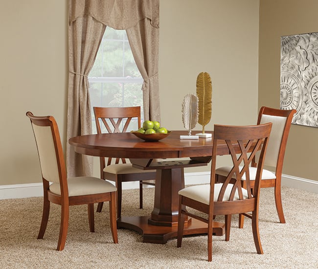Amish Kitchen Tables Dining Room, Dining Room Sets Made In Usa