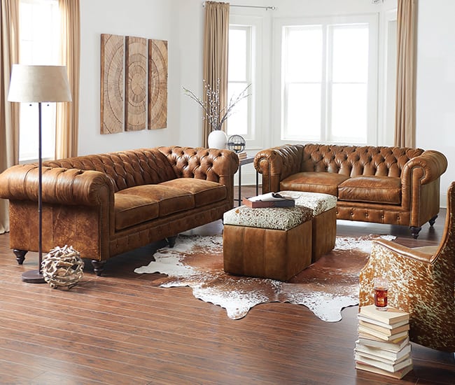 Living Room Furniture: Ottomans.