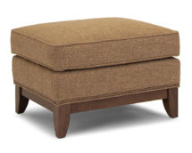 Smith Brother's 258 Style Fabric Ottoman.