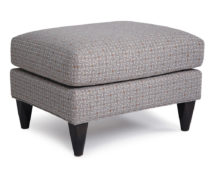 Smith Brother's 261 Style Fabric Ottoman.