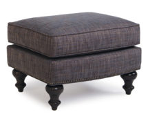 Smith Brother's 263 Style Fabric Ottoman.