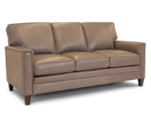 Smith Brother's 3121 Style Leather Sofa.