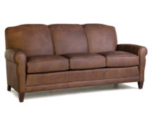 Smith Brother's 374 Style Leather Sofa.