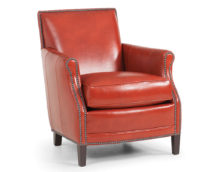 Smith Brother's 517 Style Leather Chair.