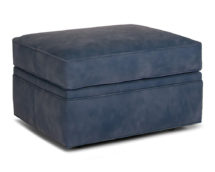 Smith Brother's 540 Style Leather Ottoman.