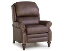 Smith Brother's 705 Style Leather Recliner Chair.