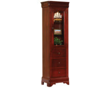 Louis 23" Bookcase w/Drawers.