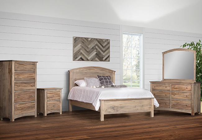 Premier Bedroom Suites: American Maple Collection.