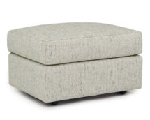 Smith Brother's 558 Style Fabric Ottoman.