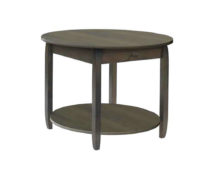 Apache Round End Table.