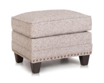 Smith Brother's 203 Style Fabric Ottoman.