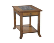 Cranberry Cambria End Table.