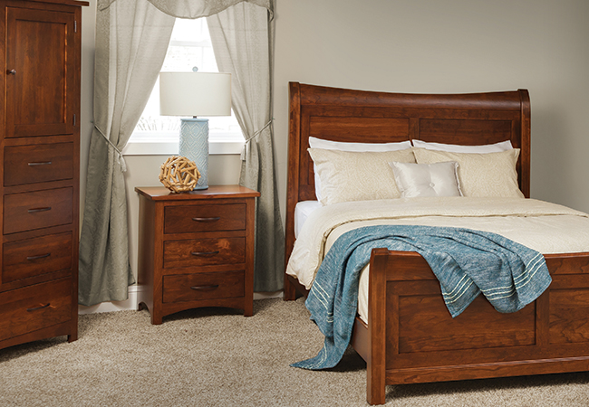 Avondale Bedroom Collection, emphasis on nightstand. 